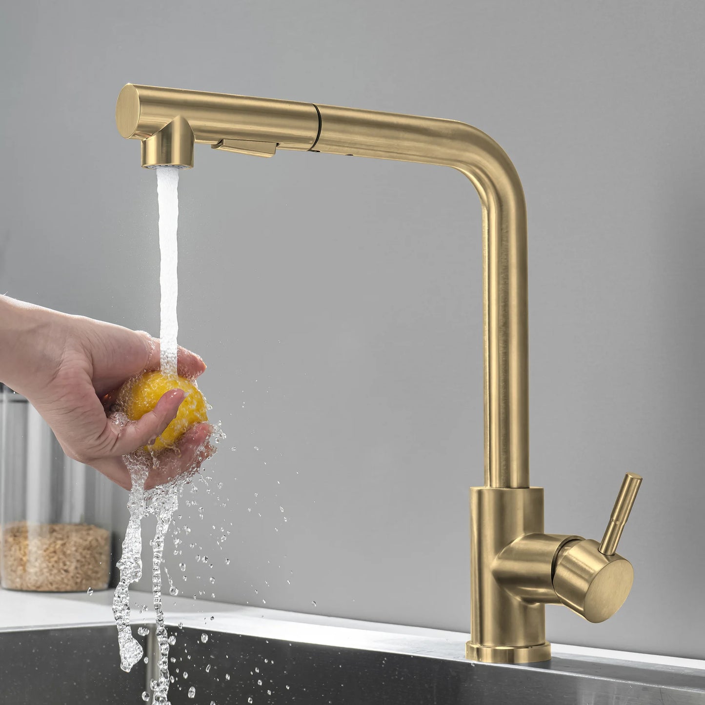 Wexford Ridge™ ArcLine 7 + Pull-Out Kitchen Faucet