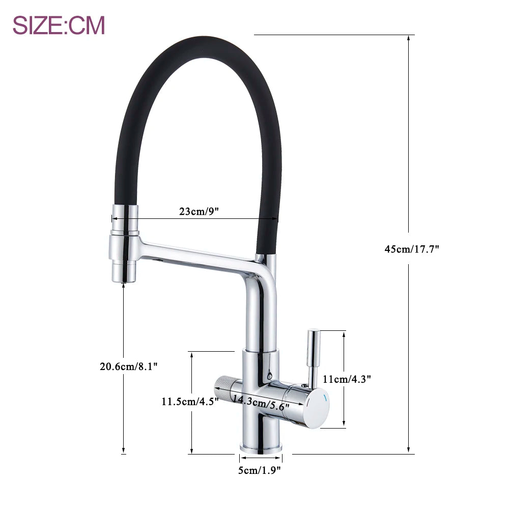 Onyx Arc- Pull Down Kitchen Faucet