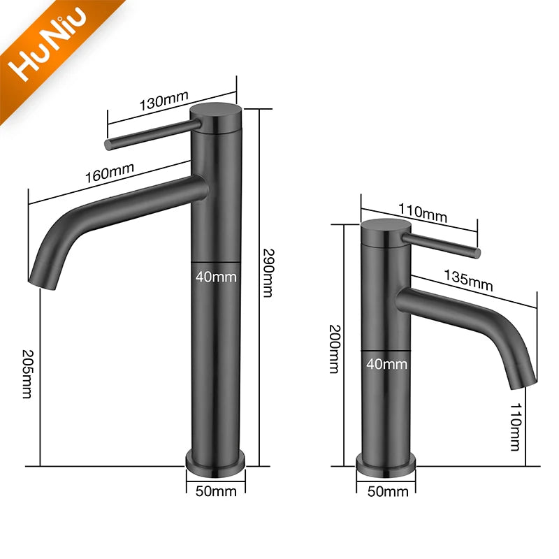 Niore Curve & Opulen Curve Bathroom Faucets