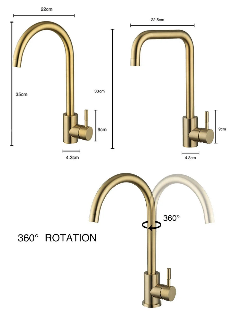 Wexford Ridge™ ArcLine 7 Kitchen/Bar Sink Faucet