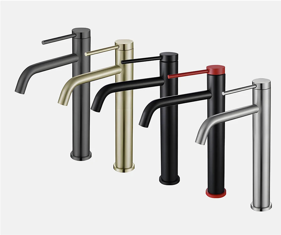 Niore Curve & Opulen Curve Bathroom Faucets