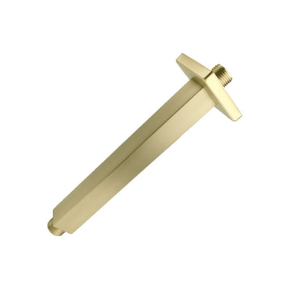 Gold Plated Rain Head - Wall Mounted or Ceiling Mounted Square or Round