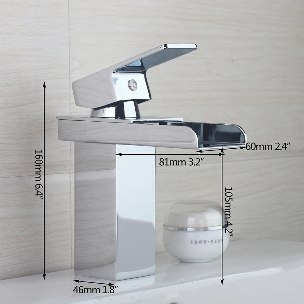 Luxury Bathroom Polish Basin Taps