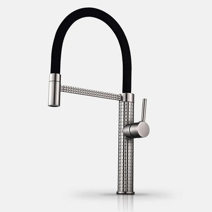 Westport Crest Solid Spring Pull-Down Kitchen Faucet