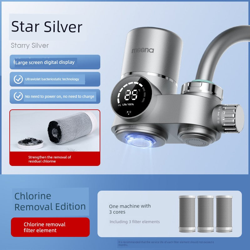 Meena FlowGuard™ 2.0 Smart LED Faucet Water Purifier
