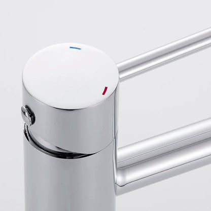 Niore Curve – Matte Black Single Hole Bathroom Faucet