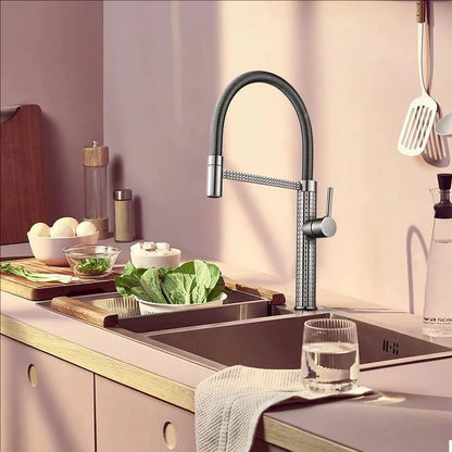 Westport Crest Signature Pull-Down Kitchen Faucet