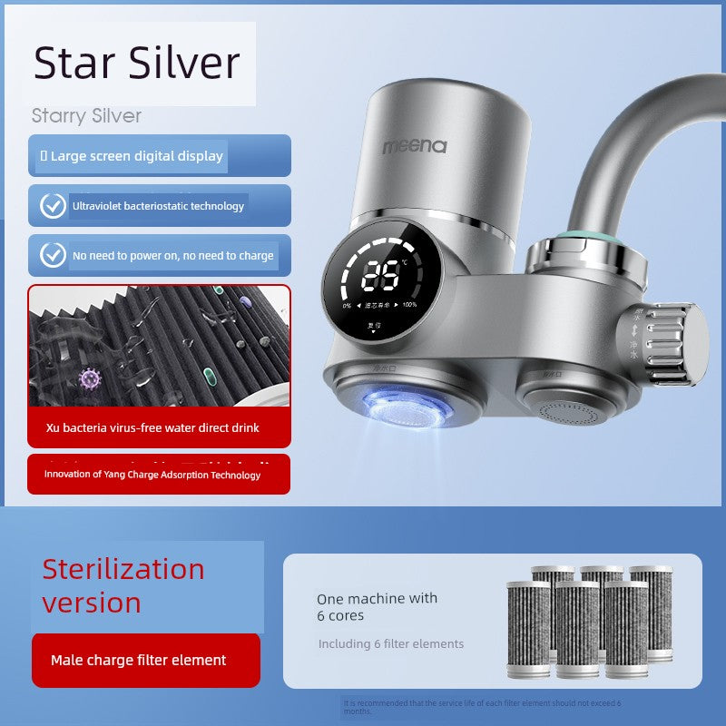 Meena FlowGuard™ 2.0 Smart LED Faucet Water Purifier