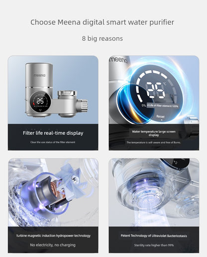 Meena FlowGuard™ 2.0 Smart LED Faucet Water Purifier