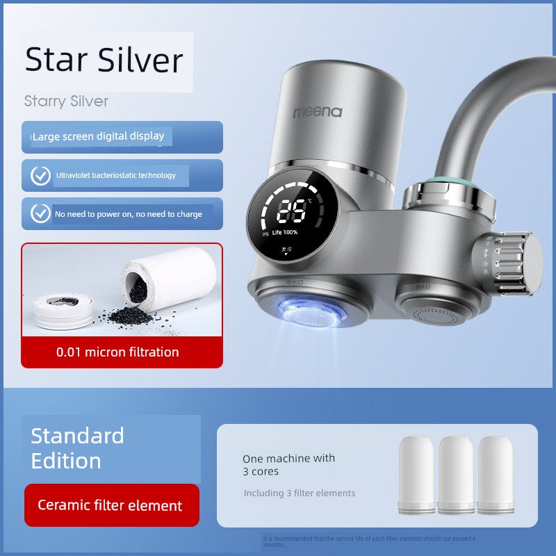 Meena FlowGuard™ 2.0 Smart LED Faucet Water Purifier