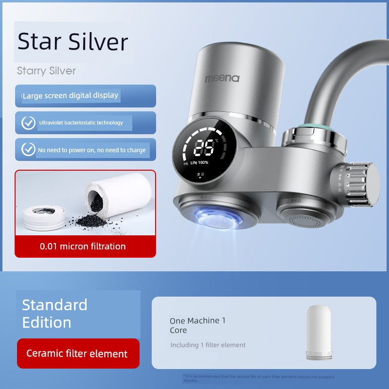 Meena FlowGuard™ 2.0 Smart LED Faucet Water Purifier