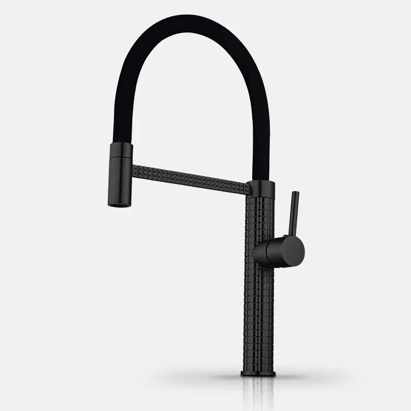 Westport Crest Solid Spring Pull-Down Kitchen Faucet