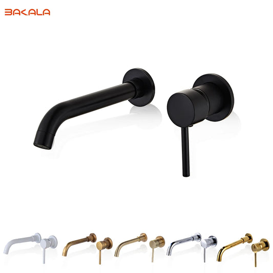 BAKALA | Modern Wall Mounted Bathroom Basin Faucet