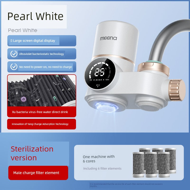 Meena FlowGuard™ 2.0 Smart LED Faucet Water Purifier