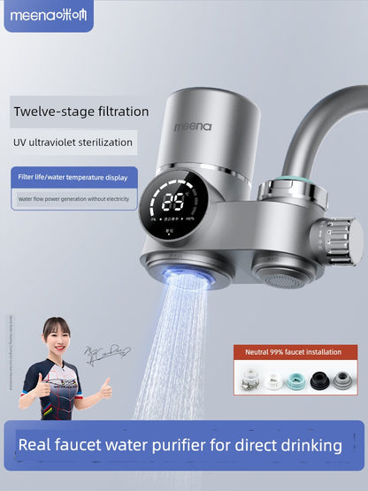 Meena FlowGuard™ 2.0 Smart LED Faucet Water Purifier