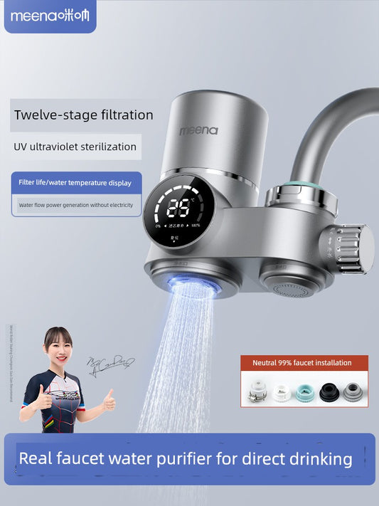 Meena FlowGuard™ 2.0 Smart LED Faucet Water Purifier