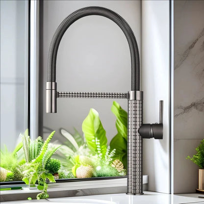 Westport Crest Signature Pull-Down Kitchen Faucet