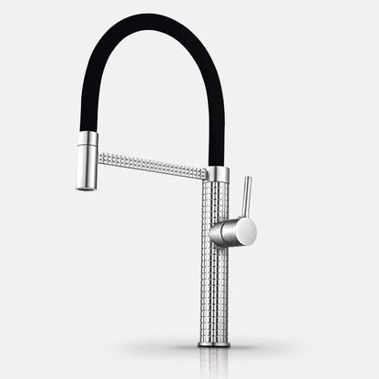 Westport Crest Solid Spring Pull-Down Kitchen Faucet