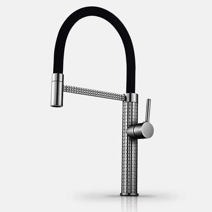 Westport Crest Solid Spring Pull-Down Kitchen Faucet