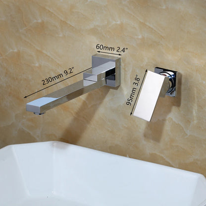 ZAPPO | Wall Mount Bathtub Faucet (Valve Included)