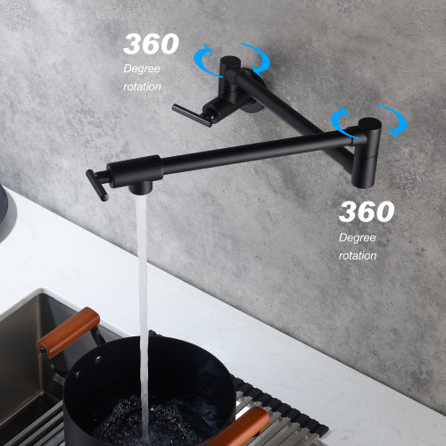 Luxe Golden | Wall Mount Pot Filler